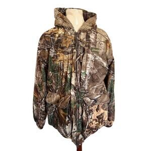 Gamehide Full Zip Hooded Camouflage Jacket XL